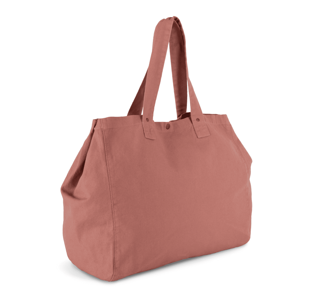 Shopper van verwassen katoen - Afbeelding 7