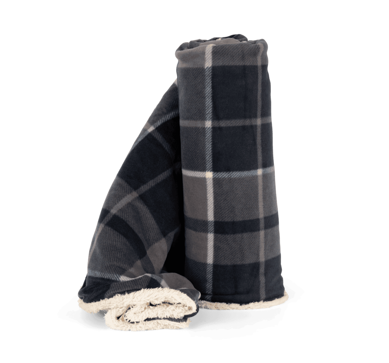 Plaid van sherpa