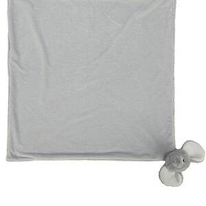 Plat knuffeldoekje konijn/olifant