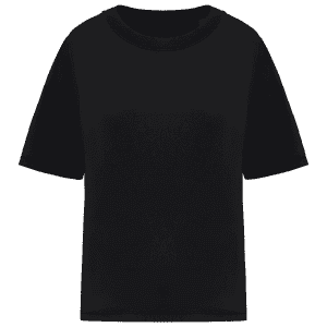 Ecologisch oversized verwassen t-shirt
