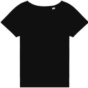 Ecologisch slub dames-T-shirt