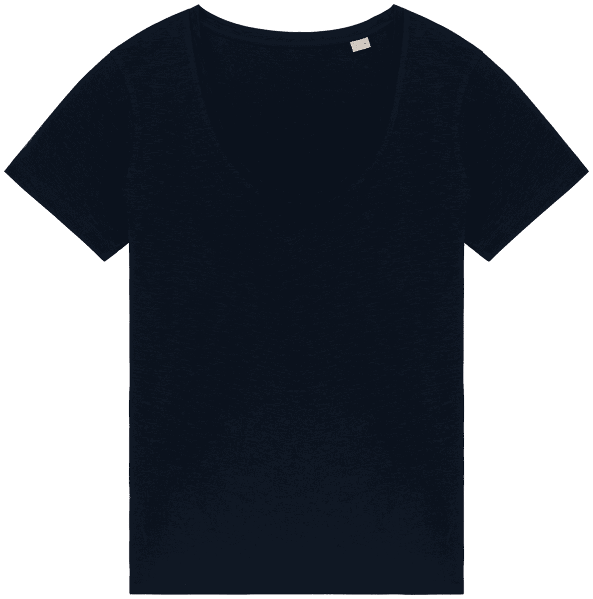 Ecologisch slub dames-T-shirt