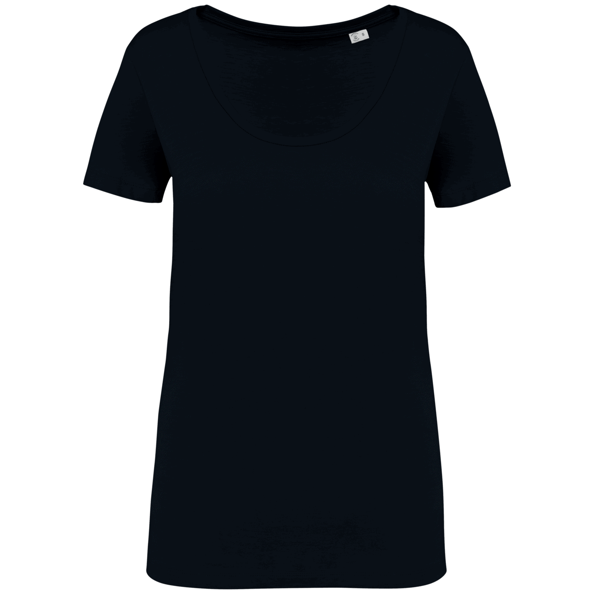 Ecologisch slub dames-T-shirt