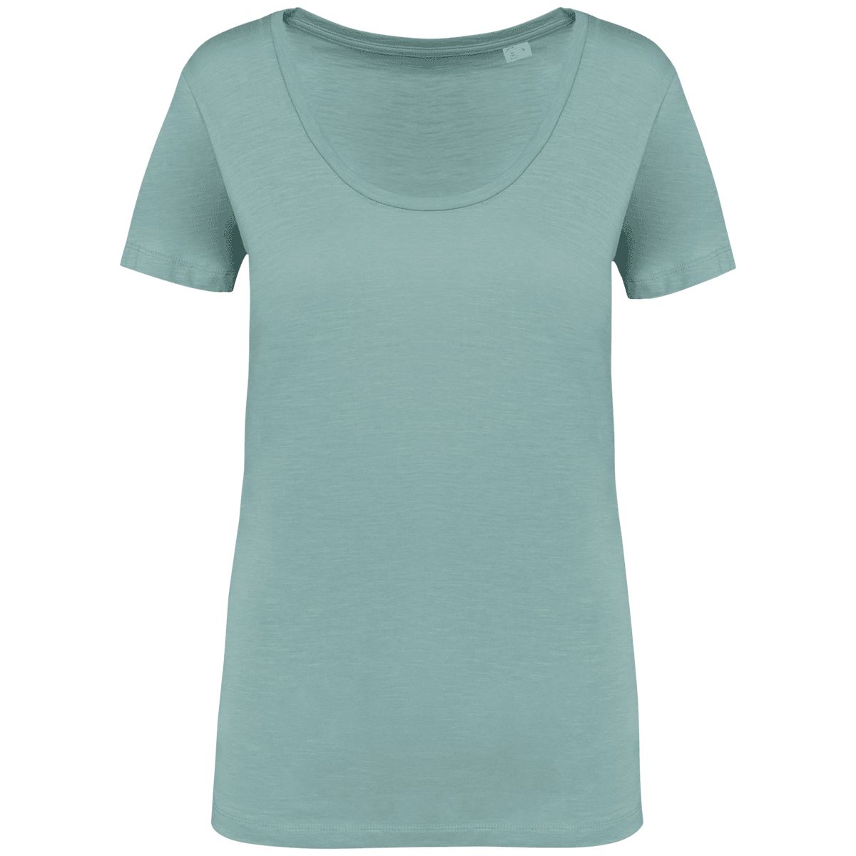 Ecologisch slub dames-T-shirt