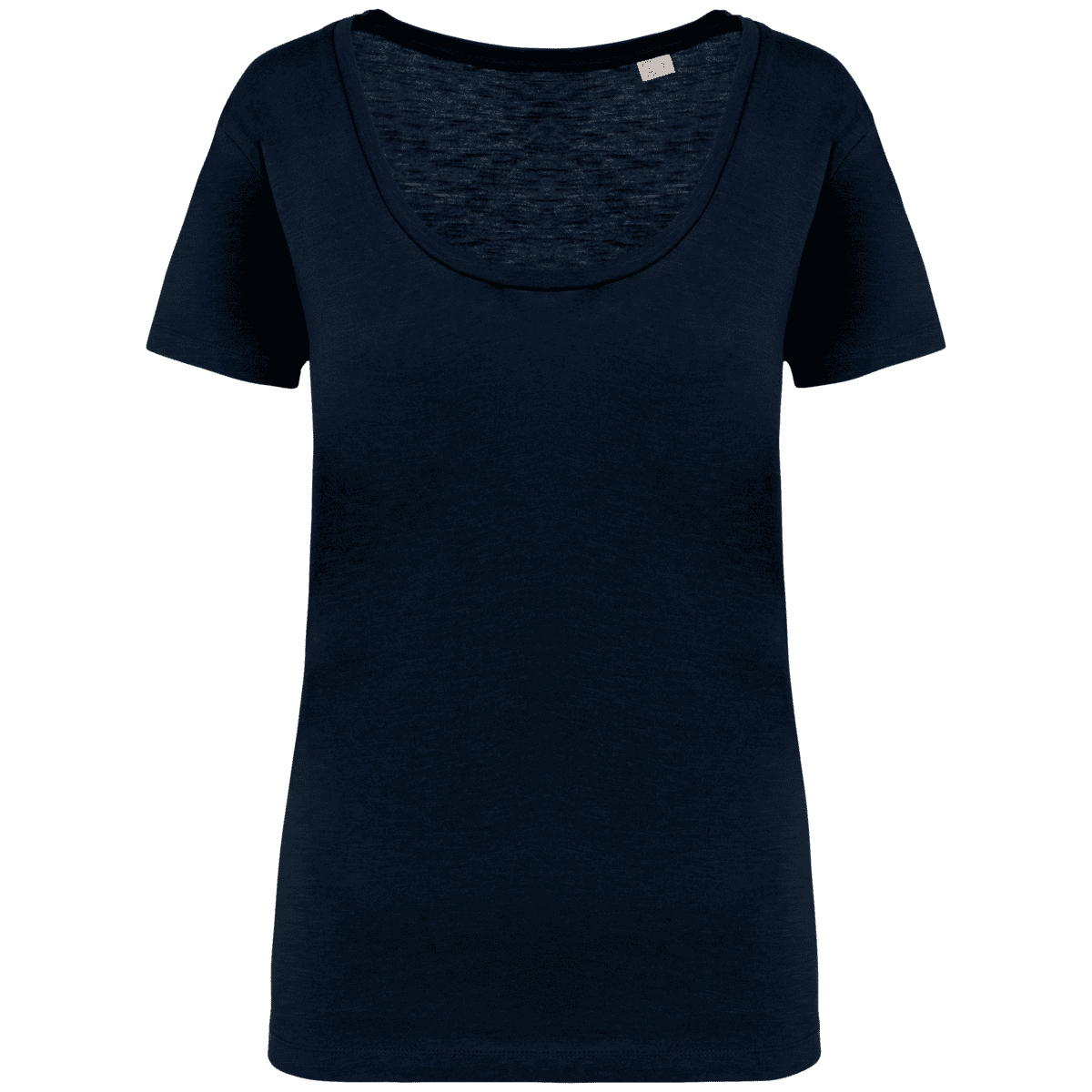 Ecologisch slub dames-T-shirt