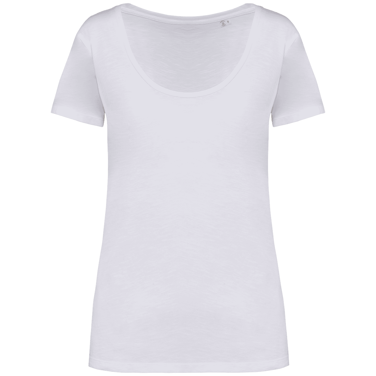 Ecologisch slub dames-T-shirt