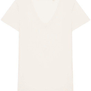 Ecologisch dames-T-shirt met V-hals