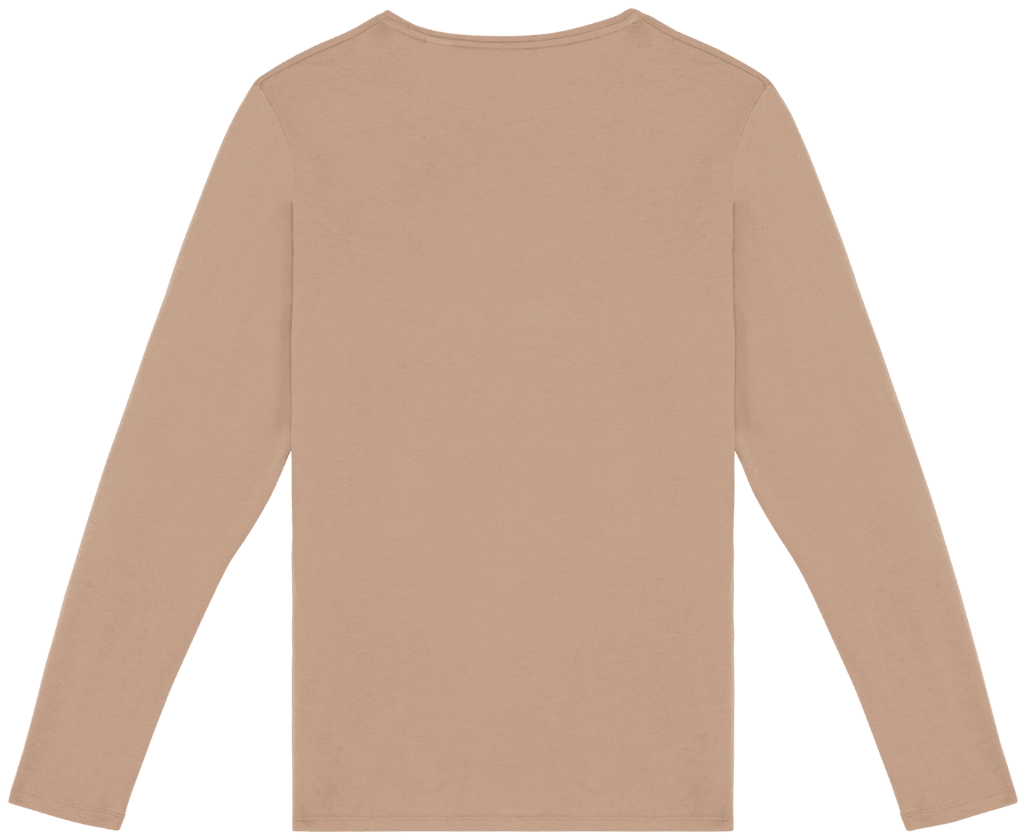 Ecologisch verwassen uniseks T-shirt lange mouwen - Afbeelding 8