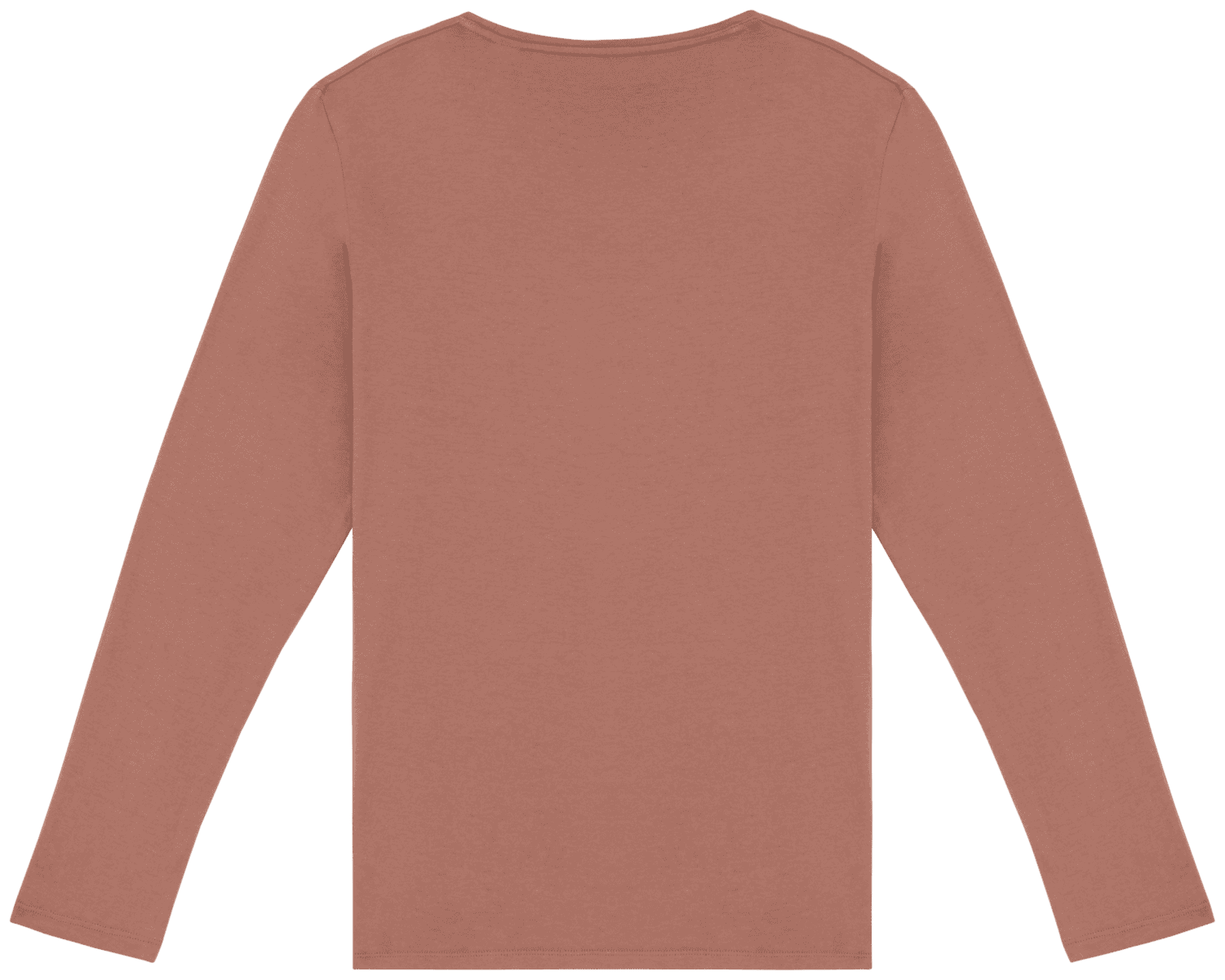 Ecologisch verwassen uniseks T-shirt lange mouwen - Afbeelding 14