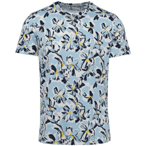 Ecologisch heren-T-shirt met tropische print