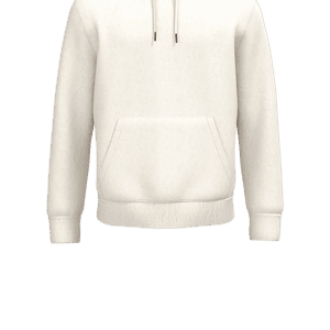 Ecologische uniseks sweater met capuchon