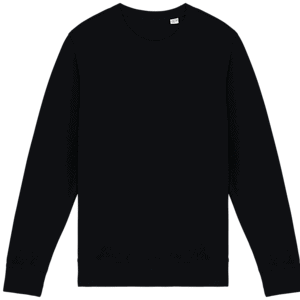 Ecologische uniseks sweater met ronde hals French Terry