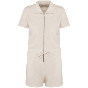 Ecologisch badstof jumpsuit voor dames