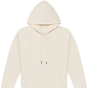 Ecologische sweaterjurk met capuchon