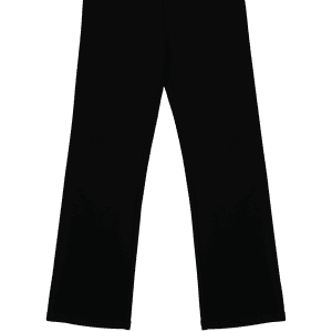 Ecologische wijde joggingbroek voor dames in French Terry