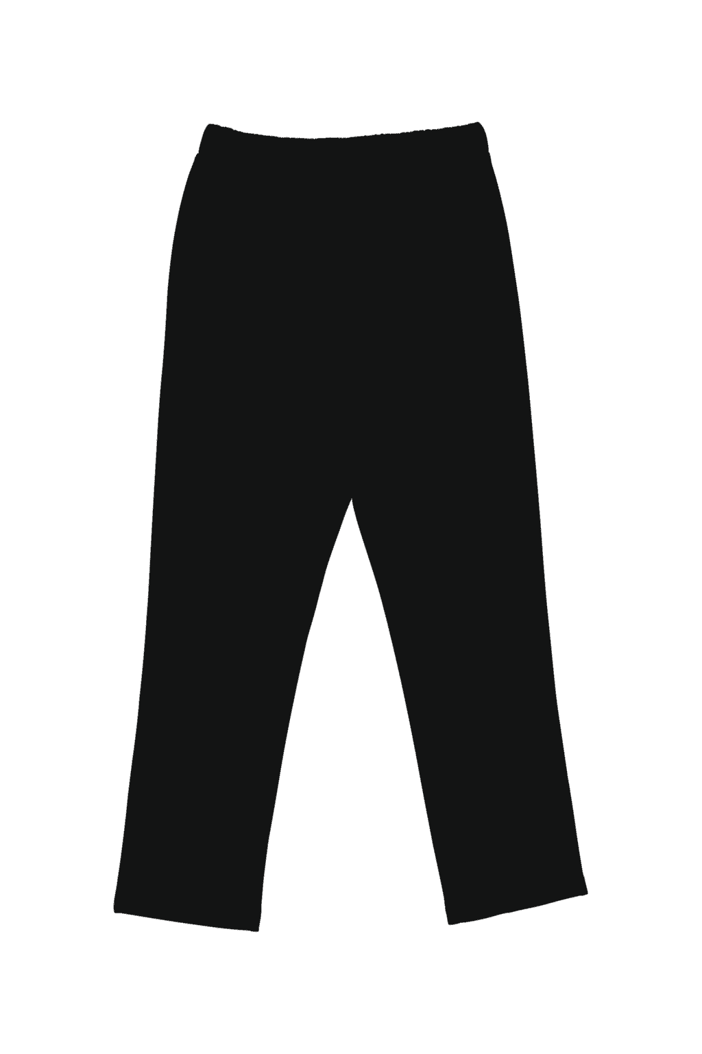 Duurzame uniseks wijde joggingbroek.