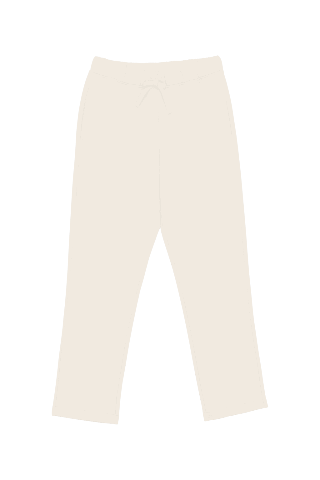Duurzame uniseks wijde joggingbroek.