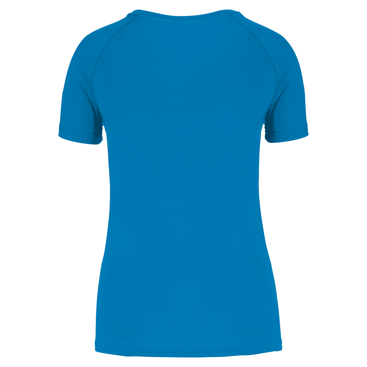 Gerecycled damessport-T-shirt met ronde hals - Afbeelding 2