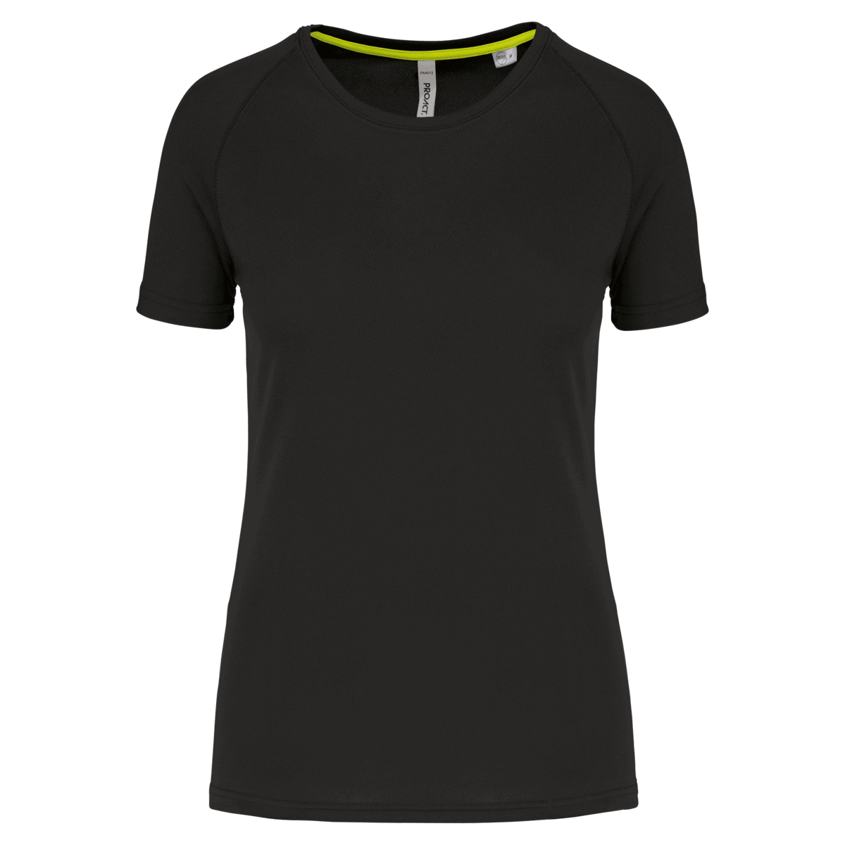 Gerecycled damessport-T-shirt met ronde hals