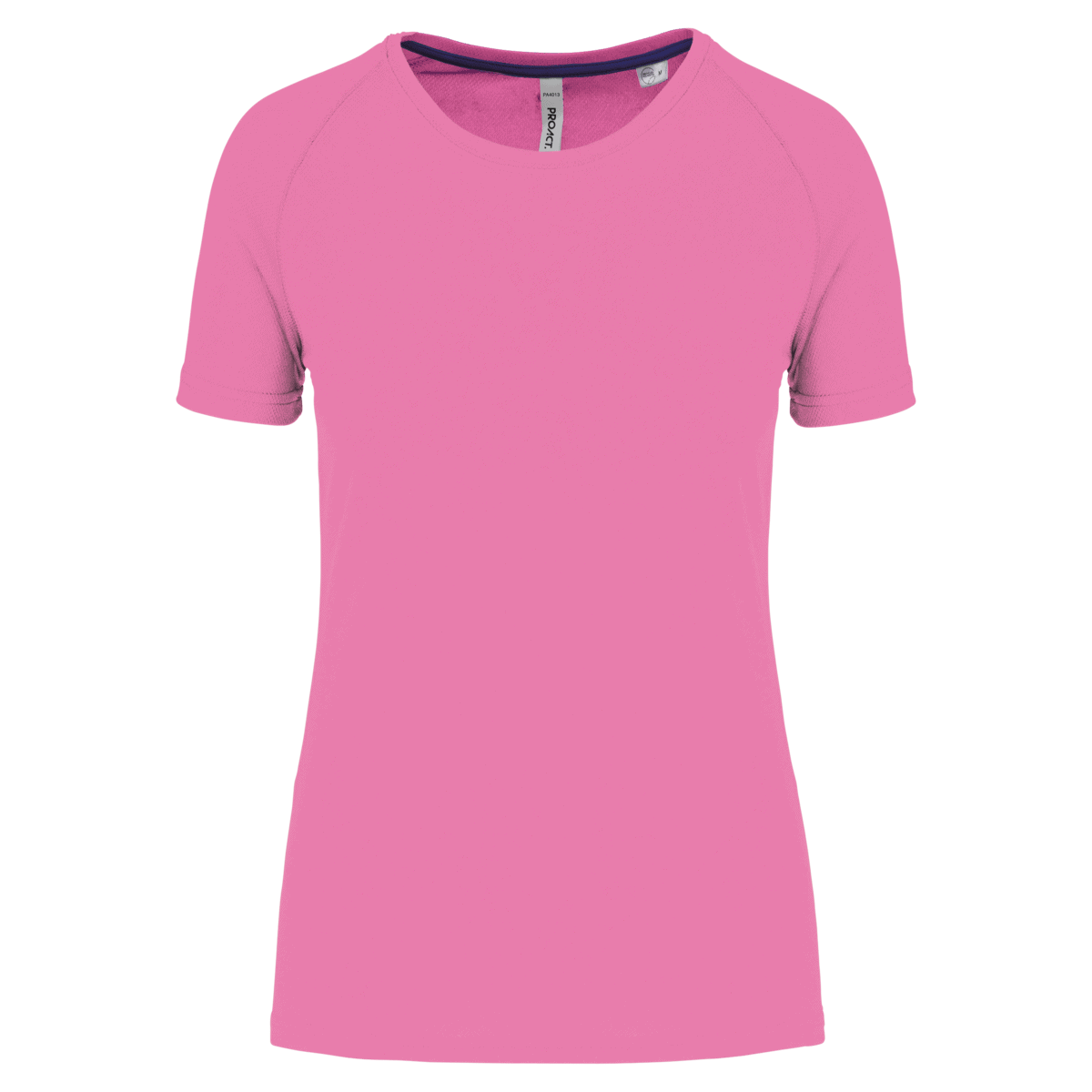 Gerecycled damessport-T-shirt met ronde hals