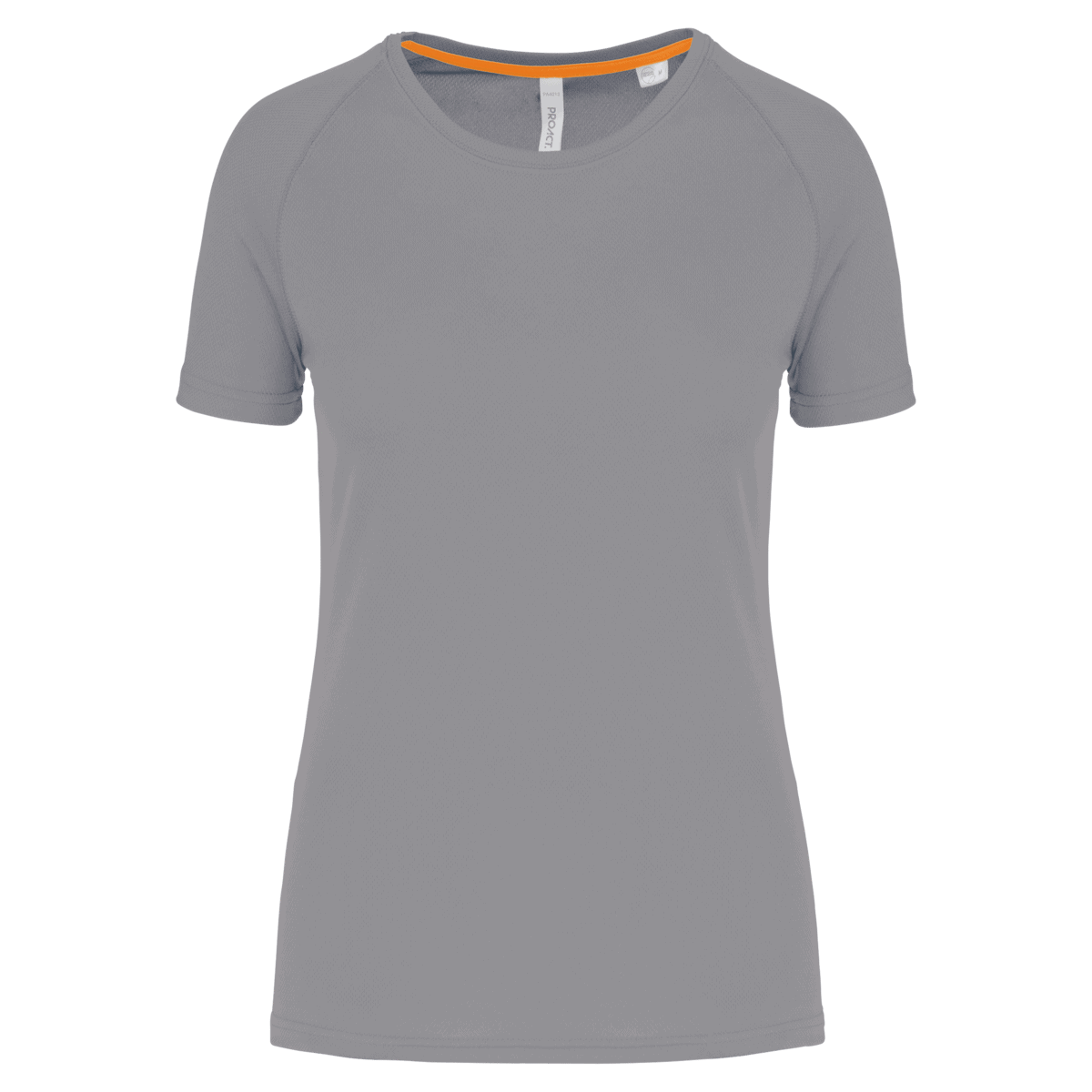Gerecycled damessport-T-shirt met ronde hals