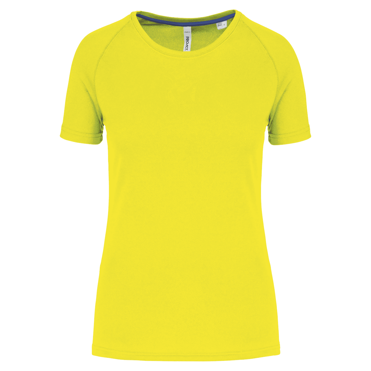 Gerecycled damessport-T-shirt met ronde hals