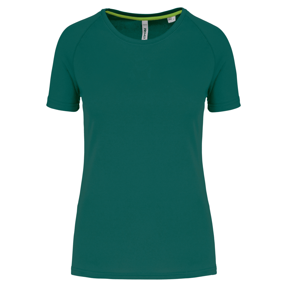 Gerecycled damessport-T-shirt met ronde hals
