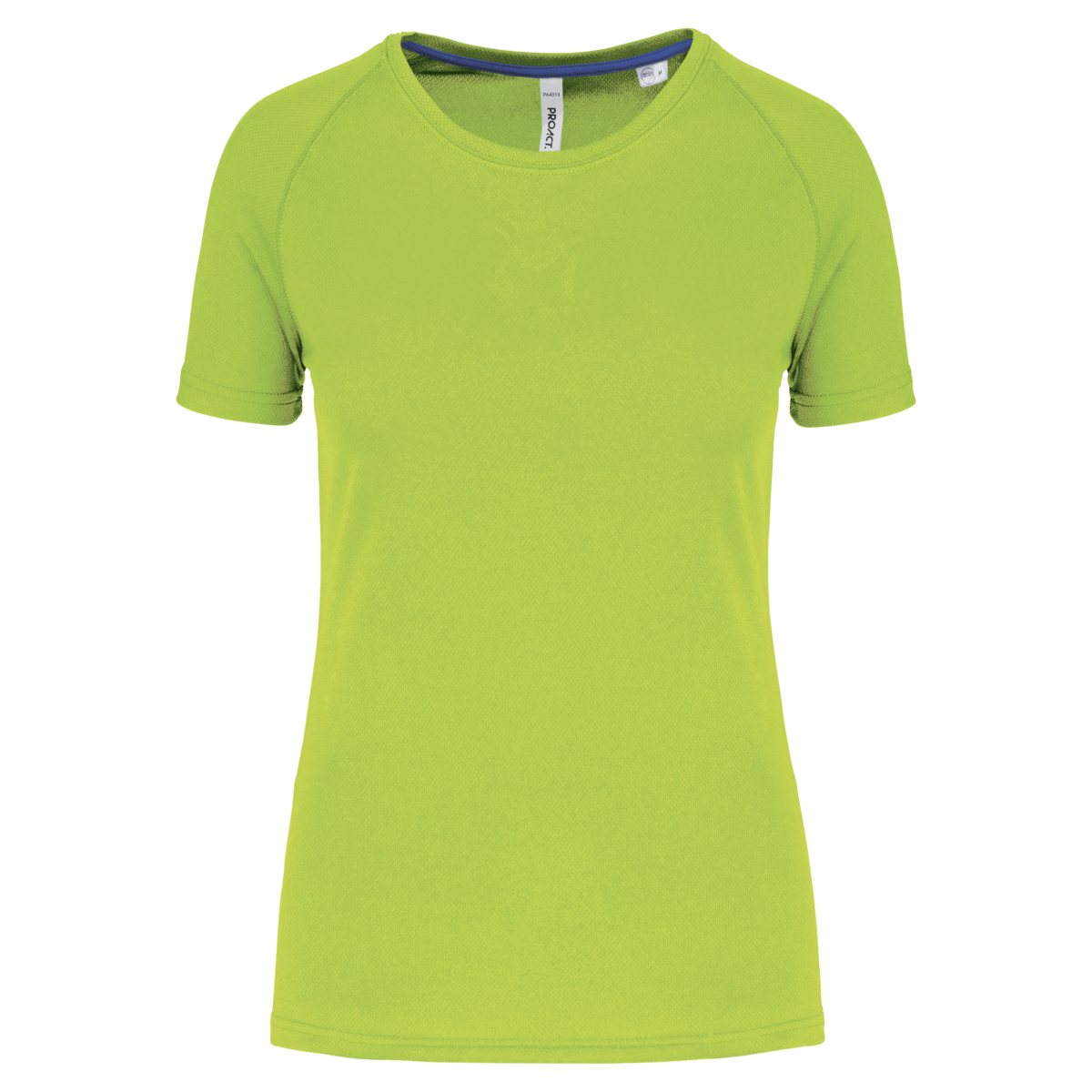 Gerecycled damessport-T-shirt met ronde hals