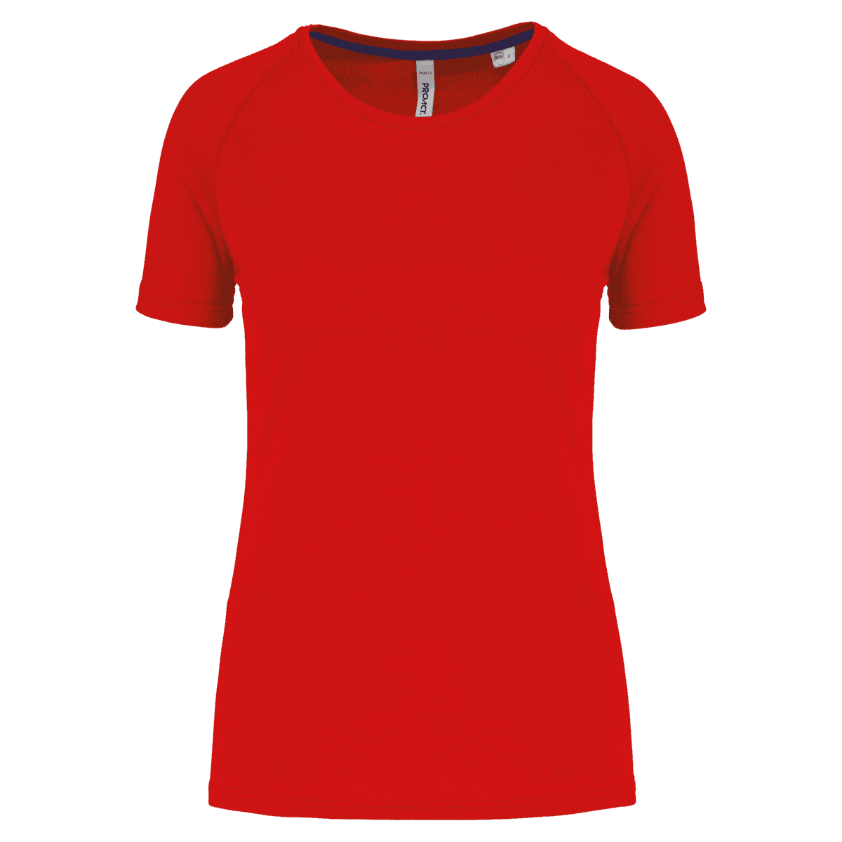 Gerecycled damessport-T-shirt met ronde hals