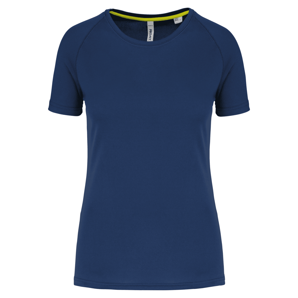 Gerecycled damessport-T-shirt met ronde hals