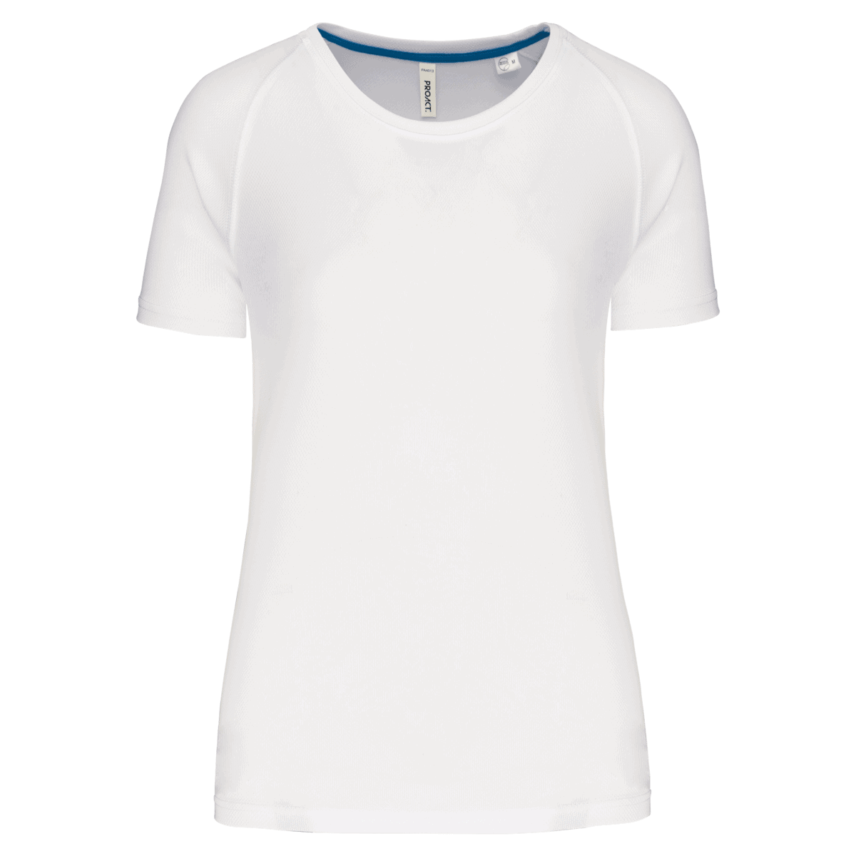Gerecycled damessport-T-shirt met ronde hals