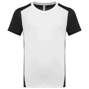 Ecologisch sport-T-shirt in twee kleuren voor kinderen