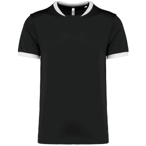 Rugbyshirt met korte mouwen uniseks