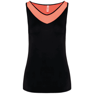 Tweekleurige padeltop voor dames