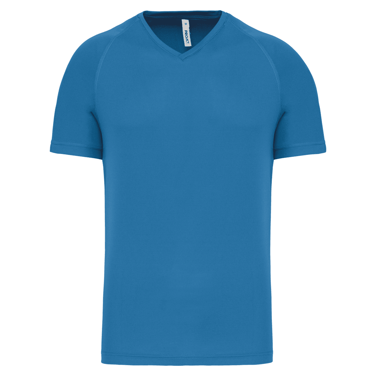 Heren-sport-t-shirt V-hals