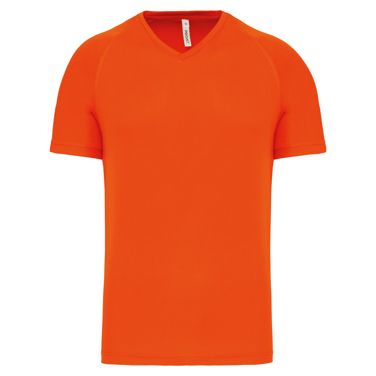 Heren-sport-t-shirt V-hals