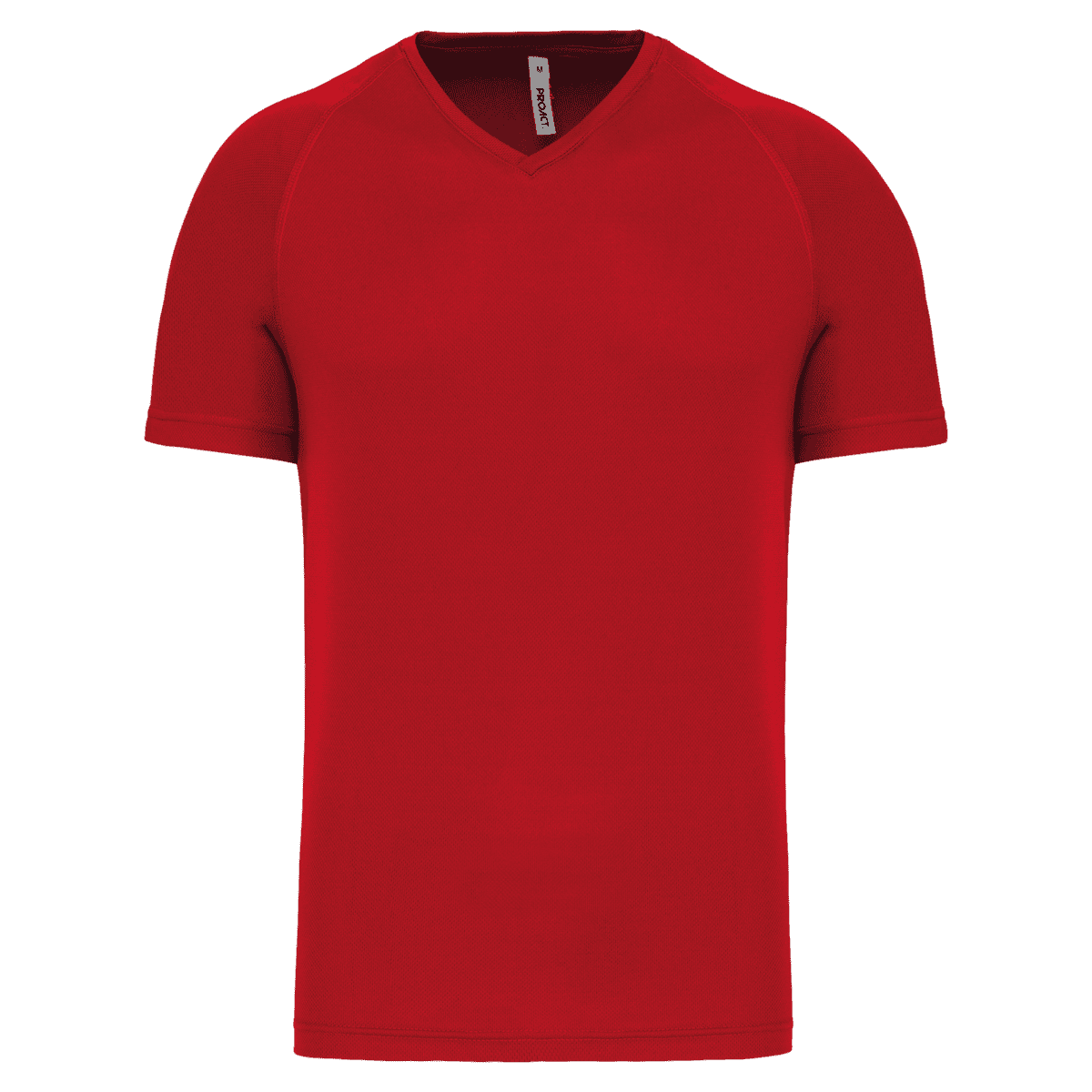Heren-sport-t-shirt V-hals