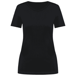 Supima® dames-T-shirt ronde hals korte mouwen