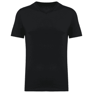 Supima® heren-t-shirt V-hals korte mouwen