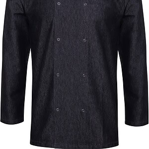 Denim chef's jacket