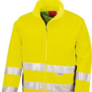 High-viz Soft Shell Jas