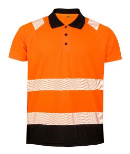 Gerecycled veiligheidspolo