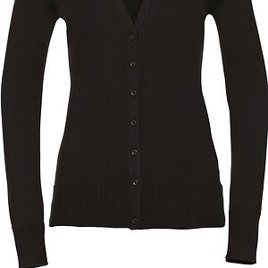Ladies' gebreid vest met V-hals