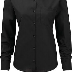 Ladies' Ls Polycotton Poplin Shirt