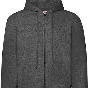 Classic Sweatvest met capuchon (62-062-0)