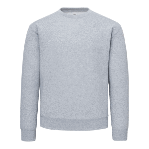 Katoenen heren sweater met ronde hals
