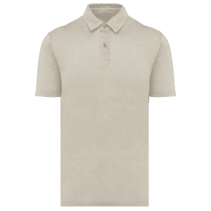 Linnen herenpolo