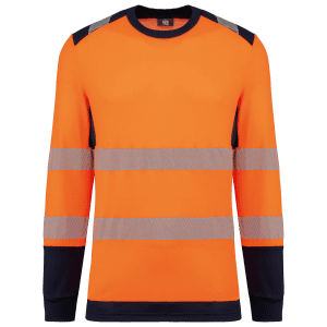 Gerecycled veiligheids-T-shirt lange mouwen