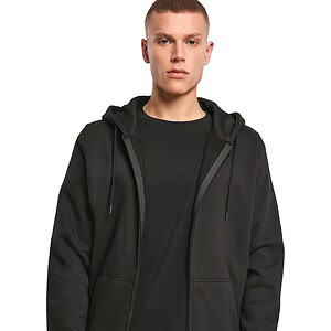 Zware hoodie met rits