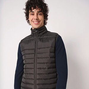 Gewatteerde heren bodywarmer
